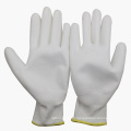 Gants de travail en coton revêtu de PU